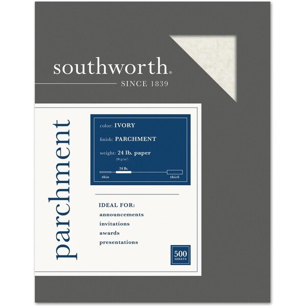 Paper, Parchment, 24#, Blue Pk
